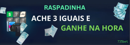 Bônus e prêmios 735bet